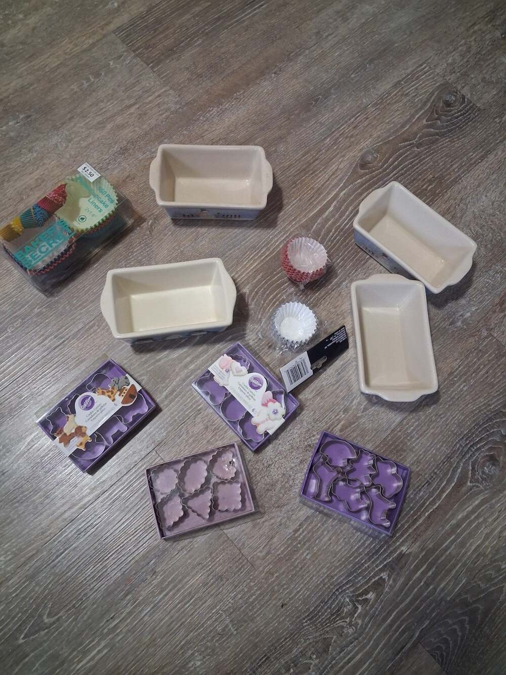 Mini Baking Loaf Pans and Accessories Set